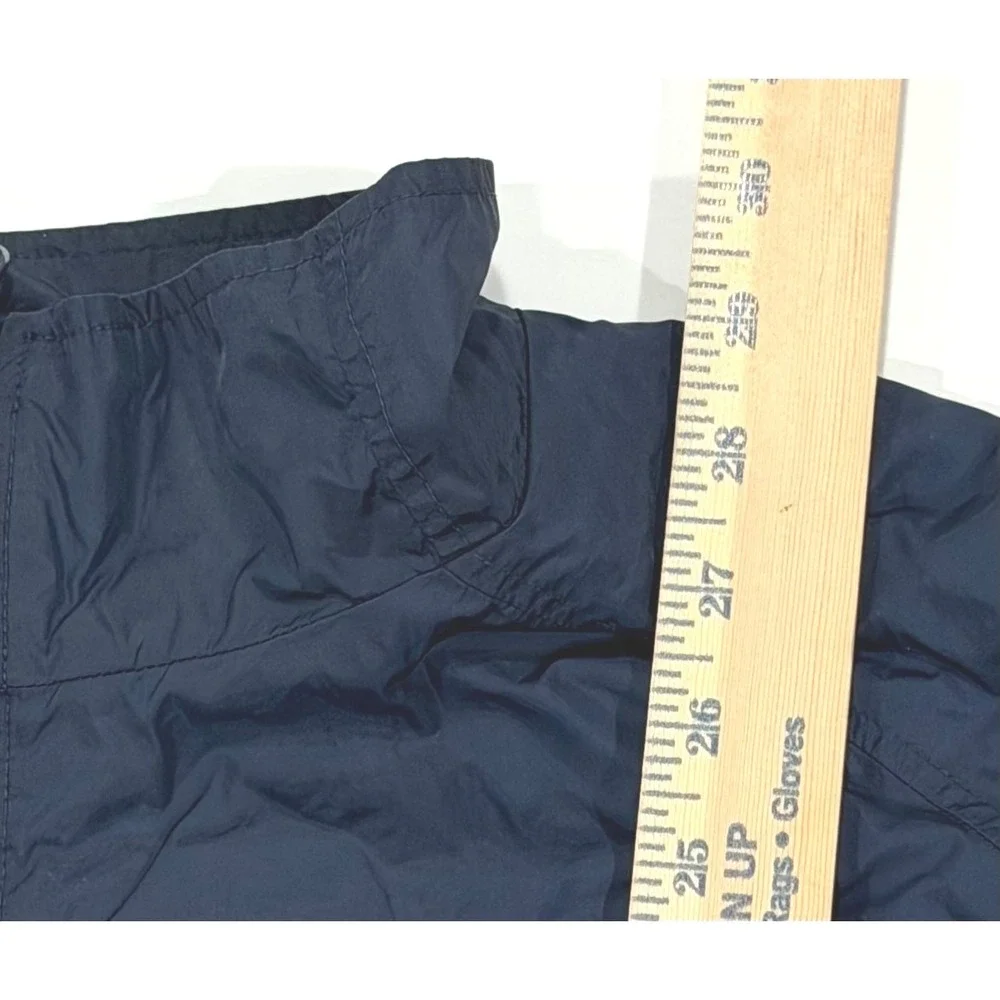 Adidas Mens 2XL Chicago‎ Cubs Mesh Lined Windbreaker Jacket Navy Blue Full Zip